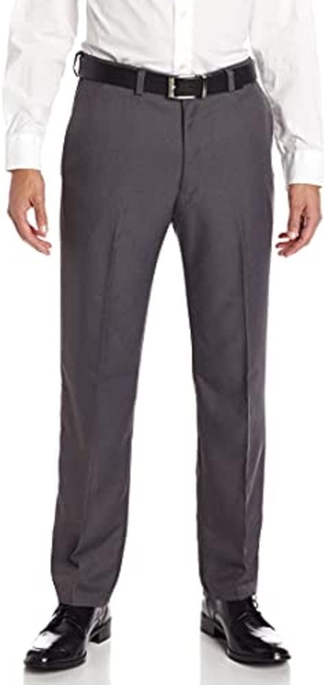 Haggar Men's Cool 18 Flat Front Pant Reg. and Big & Tall Sizes