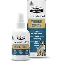 Dr. Pol Incredi-Pol Wound Spray for Dogs, Cats, Horses, and All Animals - Dog Wound Care to Clean Cuts, Scrapes, Hot Spots, and More - Repair Skin and Promote Healing - 3 Fluid Ounces