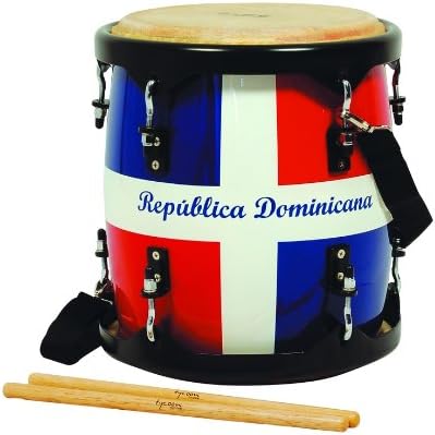 Tycoon Percussion TTA-551BDR 11" Tambora Dominican Republic Flag