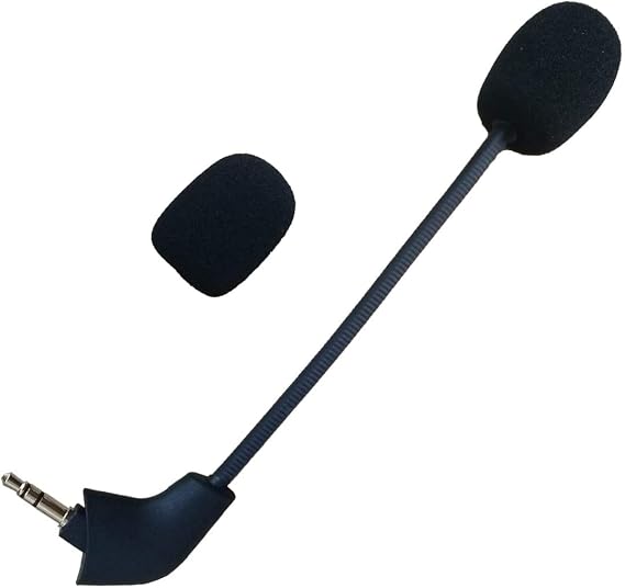 Replacement 3.5mm Microphone Boom for Kingston HyperX Cloud 2 II HyperX Silver