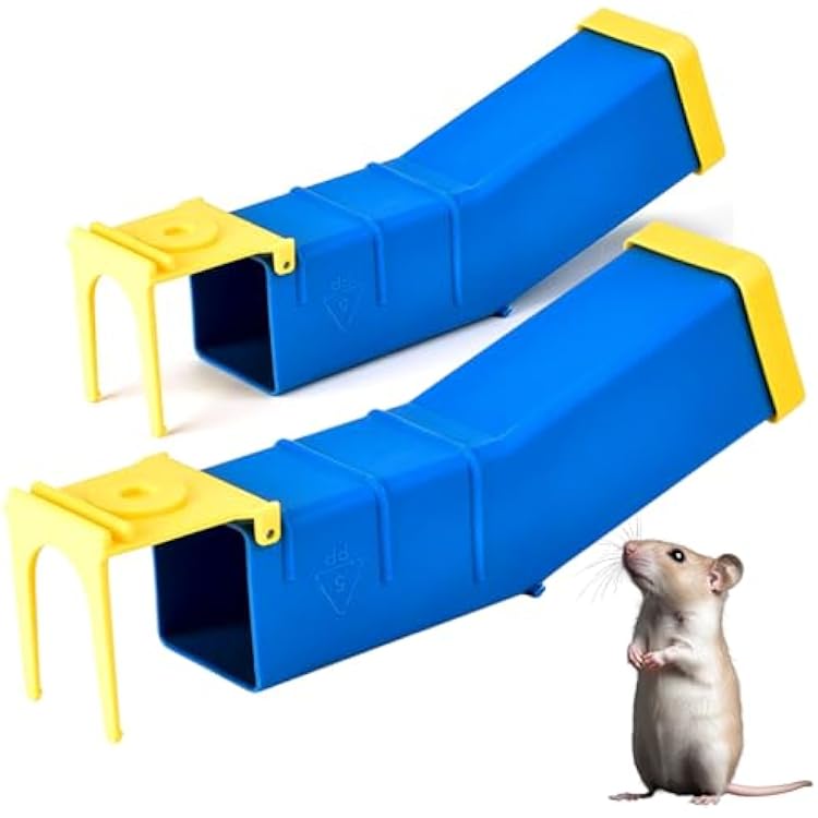 2 Pieces Matani GraviTrap Humane Mouse Trap | Catch and Release Mouse Traps That Work | Mice Trap No Kill for mice | Outdoor Mousetrap Catcher | Innovative Gravity-Operated Design