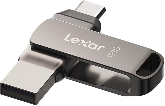 Lexar 64 GB JumpDrive Dual Drive D35c USB 3.0 Type-C, Flash Sürücü