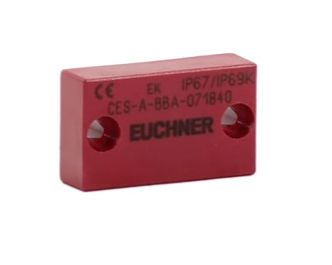 EUCHNER CES-A-BBA-071840 071840, 2 Safety Screws M4X14 Included, 42X25MM, Actuator, Cube Shaped
