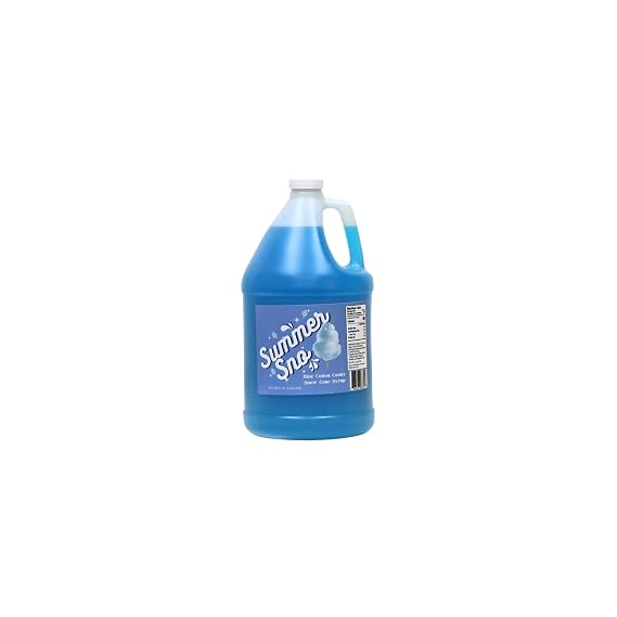 Summer Sno Syrup Blue Cotton Candy