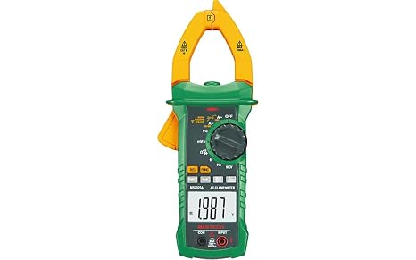 MASTECH MS2025A Current Pliers Voltage Circuit Tester Pincers Multimeter AutoRange Digital AC 1000A Current Clamp Meter True RMS Multimeter Frequency Capacitance Tester NCV(MS2025A)
