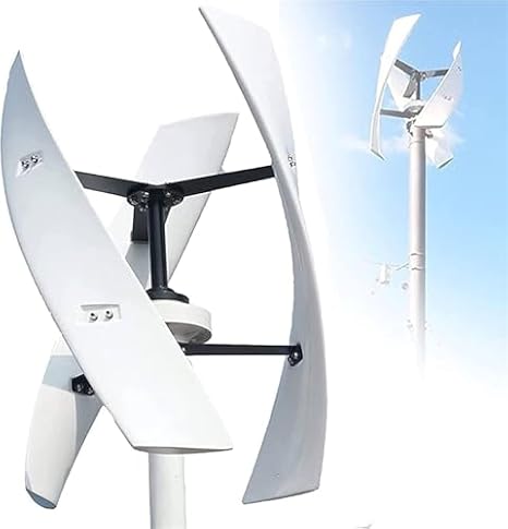12000W Vertical Axis Wind Turbine Generator Kit for Hybrid Wind Solar System, 12V/24V/48V/220V with MPPT Controller - Efficient Renewable Energy Solution