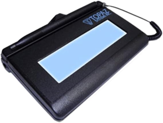Topaz T-L460-B-R Siglite 1x5 LCD Serial Signature Capture Pad