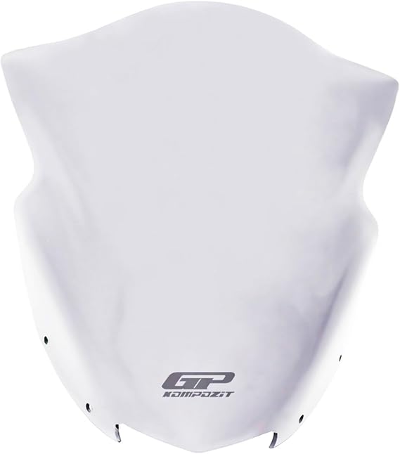 GP Kompozit Short Windshield Windscreen Transparent Compatible For Bajaj Dominar 250 / Dominar 400 2017-2023 37 cm