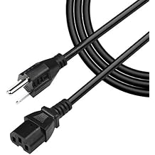 BestCH AC Power Cord Outlet Socket Cable Plug Lead for Zebra Stripe S600 S600-101-00200 S600-101-00000 Direct Thermal Label/Barcode Printer