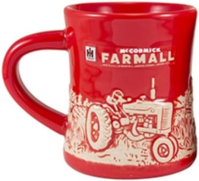 Farmall M Raised-Relief Red Mug
