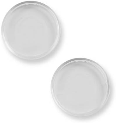 Levenger Circa Translucent Discs 112-Inch Clear Plastic Discs, Set of 22 for Disc-Bound Notebooks, Durable Lightweight Design for Customizable Notebook Binding