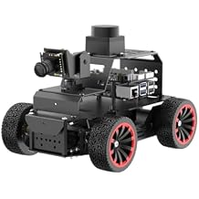 LewanSoul ROS2 Robot Car for Raspberry Pi 5 Programmable AI Vision Smart Robot Kit Ackermann Chassis, Lidar SLAM Mapping Navigation Path Planning Autonomous Driving, MentorPi A1 Without RPi