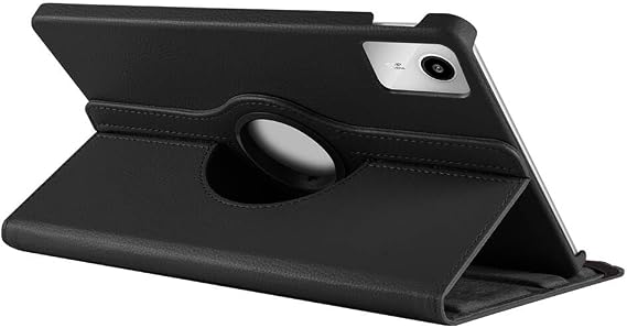 Lenovo Tab M11 /Tab K11 11inç 2024 ile uyumlu Kılıf 360 Dönebilen Standlı Case TB330FU TB330XU TB331FC Siyah