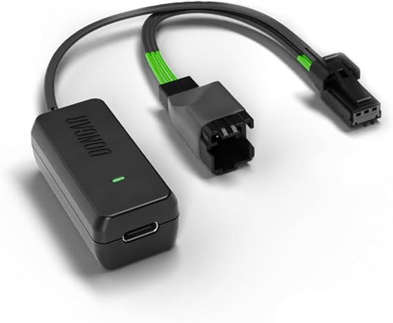 Dongar Classic - Dash cam Power Adapter (3-Pin Type B) for Ford Vehicles. Compatible with Various Models. Built-in USB Power Source, Connects to Rearview Mirror, Easier & Quicker Than a hardwire kit