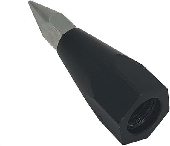 New Prism Pole Sharp Point with Replaceable Tip 58 Internal Thread,Surveying Rod Prism Pole Point