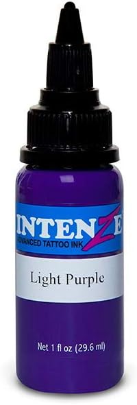 Intenze Tattoo Ink - Light Purple - 1/2oz Bottle
