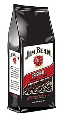 Jim Beam Original Bourbon Flavored Ground Coffee - 12oz Bag