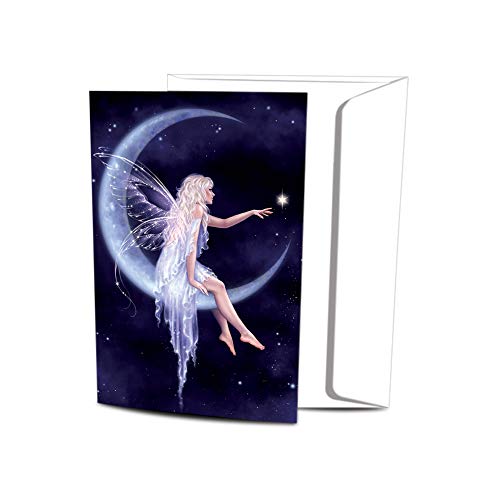 Tree-Free Greetings - All Occasion Cards - Artful Designs - 12 Greeting Cards  White Envelopes - Made in USA - 100% Recycled Paper - 4 x 6 - Birth of a Star FS66493