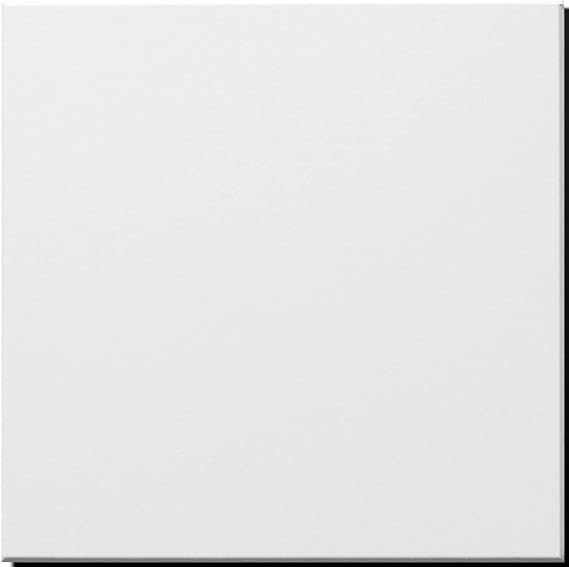 White Suspended Ceilings Tiles 595mm x 595mm x 7mm - EasyClean & Wipeable - Fits in 600mm x 600mm Grid System Pack of 10 Ceiling Panels Tile for 3.6m2 Area