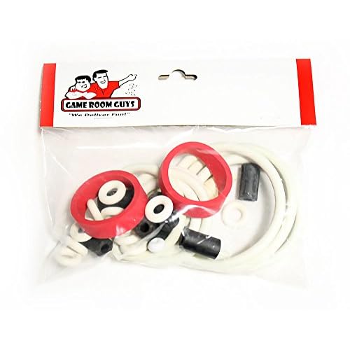 Game Room Guys Data East Time Machine Pinball White Rubber Ring Kit