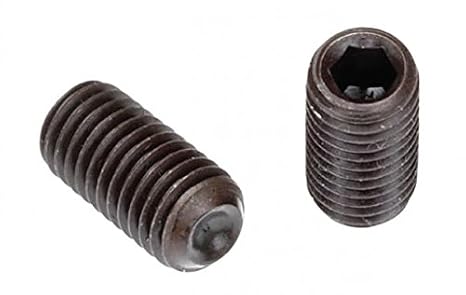 5/16"-18 x 5/16" Set Screws, Cup Point, Alloy Steel, Zinc Plated, 100 Pack