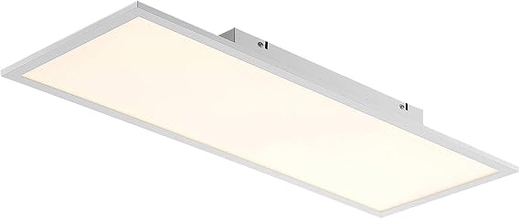 LED Ceiling Light Quais (Modern) in White Made of Aluminium for e.g. Kitchen (1 Light Source,) from Lindby | Ceiling lamp,