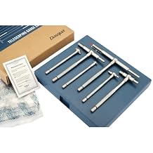 Dasqua 5911-0002 8-100Mm / 5/16-6" Telescoping Gage Set