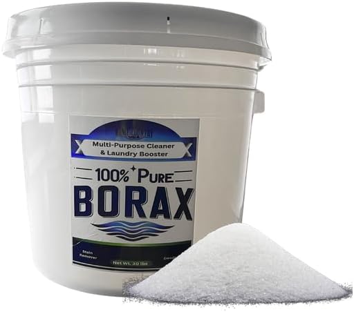 Home & Country USA All-Natural Borax - Multipurpose Cleaner & Freshener, Eco-Friendly (30 lb)