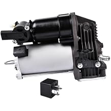 Air Suspension Compressor Pump Compatible with 2006-2012 Mercedes Benz X164 GL320 GL350 GL450 GL550 W164 ML320 ML350 ML450 ML500 ML550 ML63 AMG 1643200304 1643201204