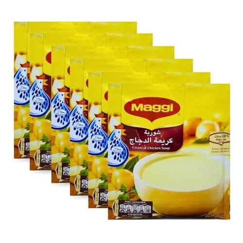 Cream Chicken Soup Maggi Baharat Natural Herbal Herb Herbs Mix Seasoning Spice Spices Cooking No Additives Non Gmo Kosher Halal 6 Pack = 15 oz  426 gm