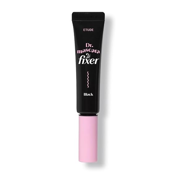 ETUDE Dr. Mascara Fixer, Long-Lasting Curl Hold, Black, 0.203 fl oz