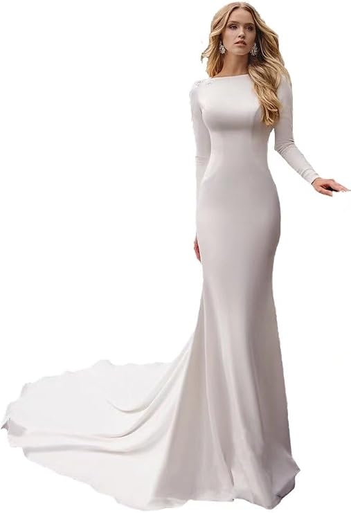 Yuxin Ball Gown Lace Wedding Dresses for Bride 2026 Off Shoulder A Line Princess Bridal Dress with Sleeve Train YX026