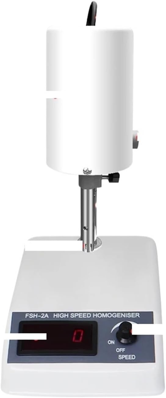Lab Homogenizer Equipment Adjustable 20000rpm High Speed Electric Homogenizer Homogenization Machine Disperser 185W for Chemical Laboratory