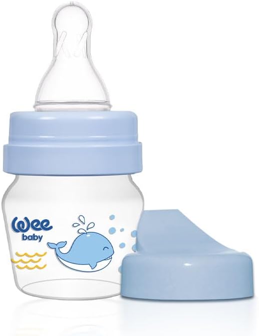 Wee Baby Mini PP Alıştırma Bardağı Seti 30 ml - MAVİ