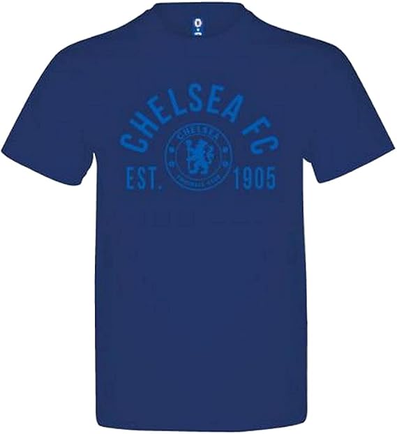 Chelsea FC EST 1905 T-Shirt Authentic UK Merch