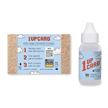 1UPcard Universal Retro Video Game Cartridge Cleaner Kit