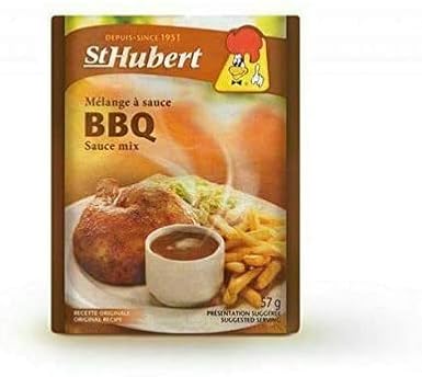 St Hubert BBQ Sauce Mix, 57g/2 oz., 12 pack, {Imported from Canada}