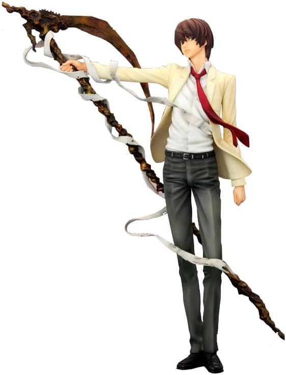 Death Note Figure Statue Anime Light Yagami Figurine Model PVC Cartoon Character Collection Sculpture Desk Decoration Gifts