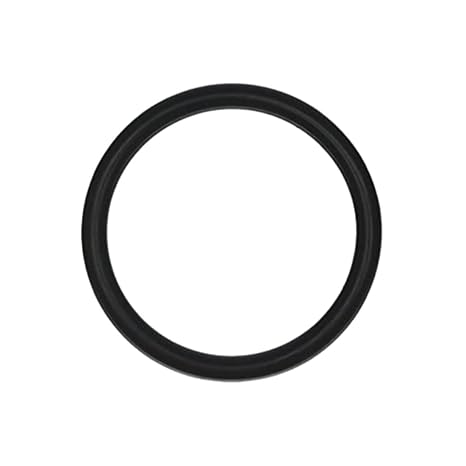 M1x1.5 Viton O-Ring, 75A Durometer, Round, Black, Viton, 1.5 mm ID, 3.5 mm OD, 1 mm Width (Pack of 10)