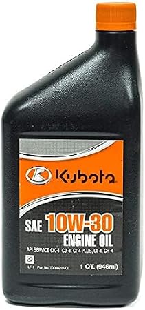 Kubota SAE 10W-30 Engine Oil (1 Quart)