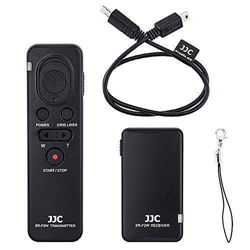 Wireless Remote Control for Sony A1 II HDR-CX405 CX440 CX455 CX675 CX900 FDR-AX33 AX43 AX53 AX100 AX700 Camcorder A7IV A7RV A7RIV A7RIII A9III A6600 A6500 A6400 A6300 A6100 ZV-1 Rplc RMT-VP1K RM-VPR1