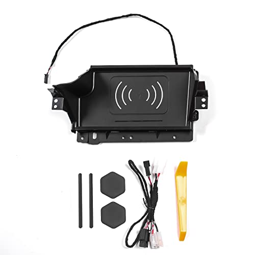 powoq Fit 2015-2021 Toyota Tacoma Wireless Charger Mount Wireless Charging Tray 15W Wireless Phone Charging Pad for 2015 2016 2017 2018 2019 2020 2021 Toyota Tacoma Accessories