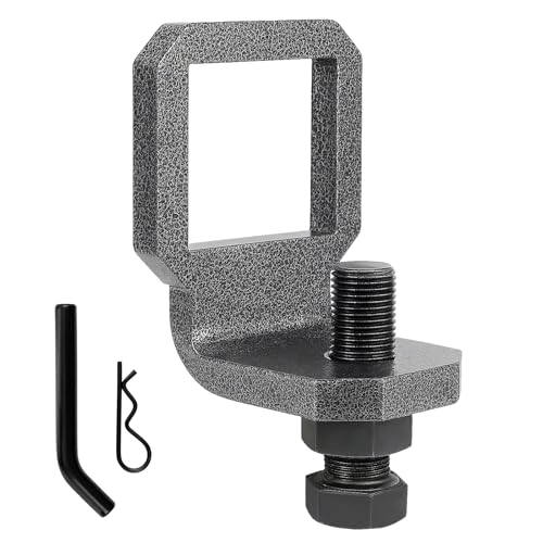 Anti Rattle Hitch Clamp for 2 Receiver, Heavy Duty Trailer Hitch Tightener Stabilizer with Pin Quiet, Secure, Single-Bolt Easy Install for Safer Towing