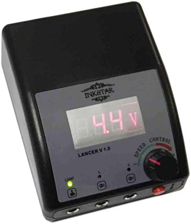 Lancer Tattoo Power Supply Unit for Liner & Shader LCD Dual Machine