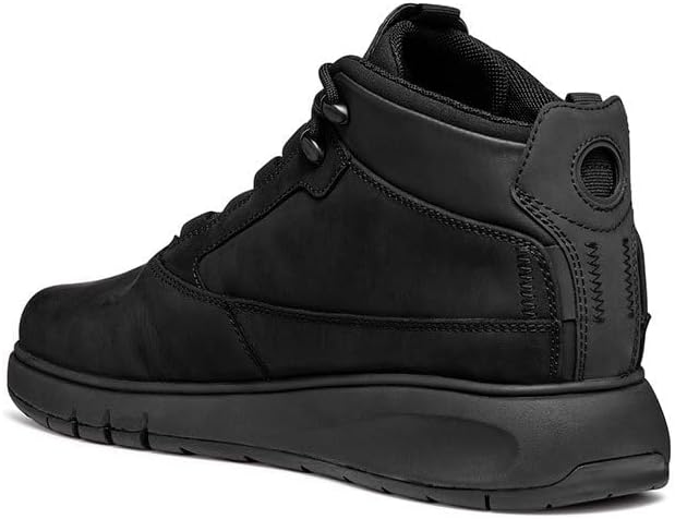 Geox Men's Bootie Ankle Boot, Black, 8
