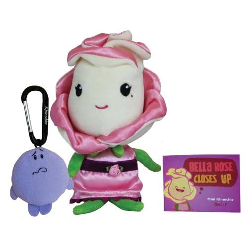 Kimochis Mini Bella Rose, Pink