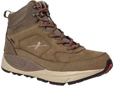 Xelero Hyperion II-High Mens Comfort Therapeutic Extra Depth Hiking Shoe - Mocha - 10 X-Wide 4E