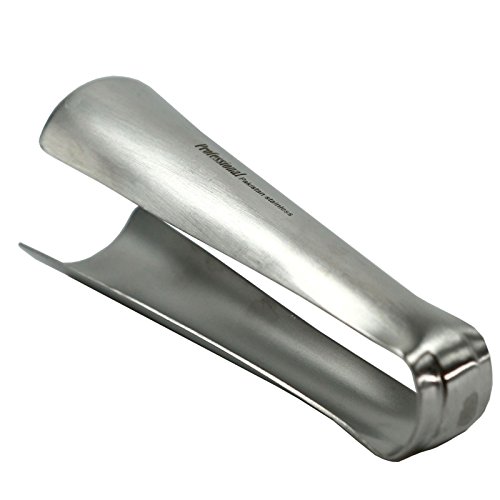 JBS Finger Splint Stainless Steel Finger Sleeve Finger Protector Finger Gauze Applicator, Size 02 3.6 Long