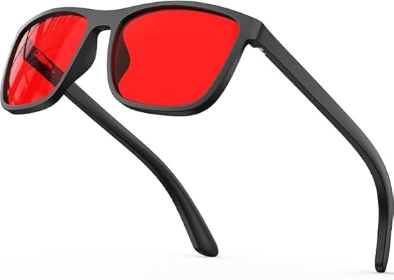 Bloomoak-99% Blue Light Blocking Glasses - Gaming Glasses - Anti Glare - Anti Fatigue -Suitable for Screens, Games, TVs