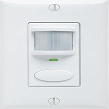 Sensor Switch Lithonia WSD-W Decorator Vacancy Motion Sensing Wall Switch Occupancy Sensor; White